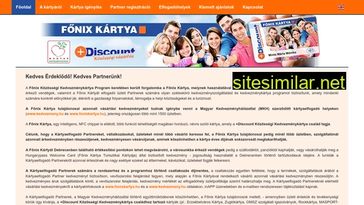 fonixkartya.hu alternative sites