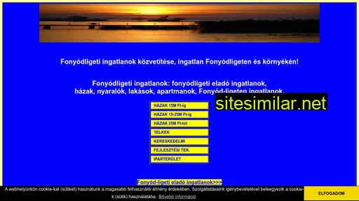 fonyodligeti-ingatlanok.hu alternative sites