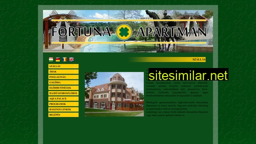 fortunaapartman.hu alternative sites