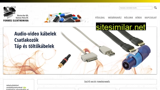 forraselektronika.hu alternative sites