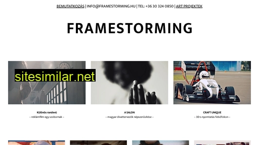 framestorming.hu alternative sites