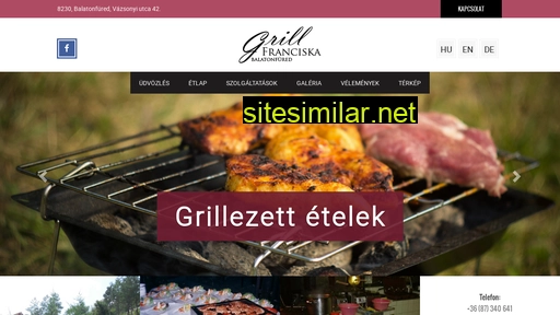 franciska-grill.hu alternative sites