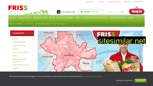 frissdiszkont.hu alternative sites