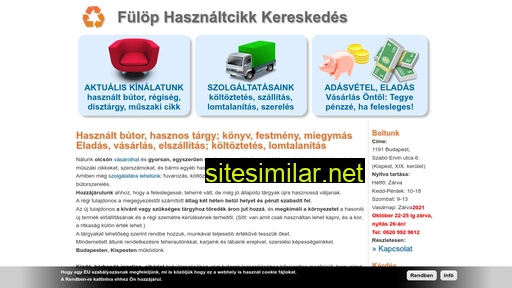 fulophasznalt.hu alternative sites