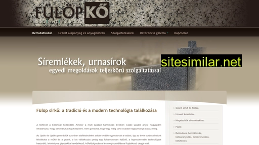 fulopko.hu alternative sites