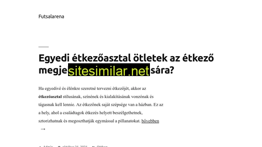 futsalarena.hu alternative sites
