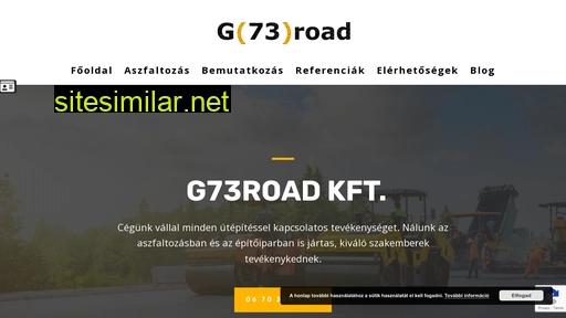 g73road.hu alternative sites