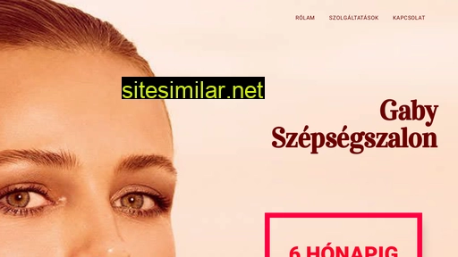 gabykozmetika.hu alternative sites