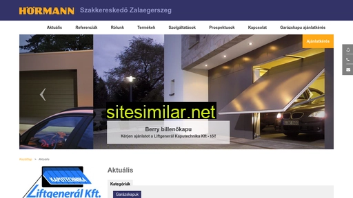 garazskapu-zala.hu alternative sites