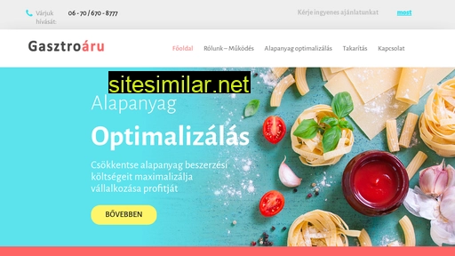 gasztroaru.hu alternative sites