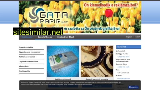 gatapapir.hu alternative sites