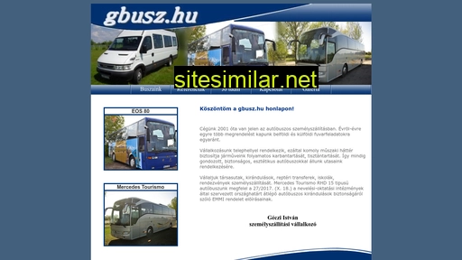 gbusz.hu alternative sites