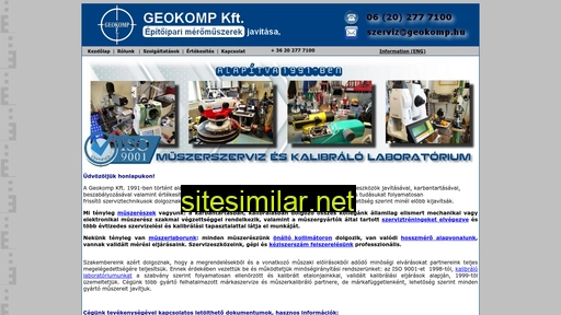 geokomp.hu alternative sites