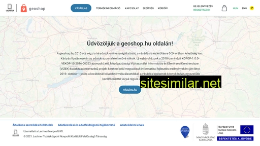 geoshop.hu alternative sites