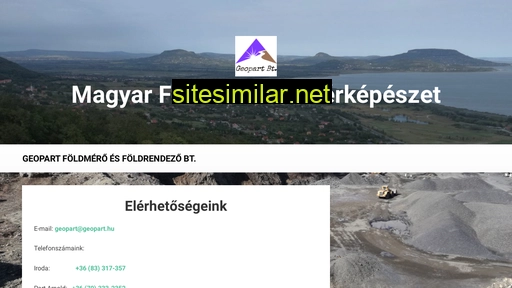 geopart.hu alternative sites