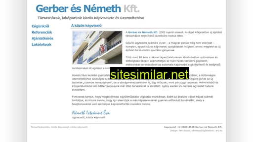 gerber-nemeth.hu alternative sites