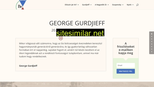 Ggurdjieff similar sites