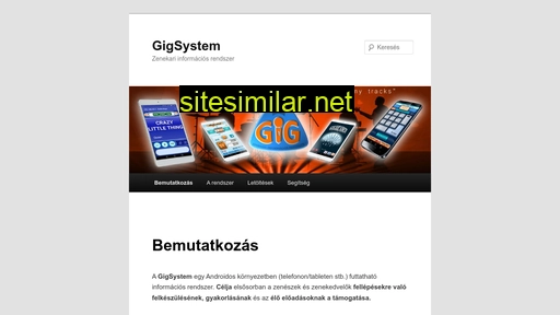 gigsystem.hu alternative sites