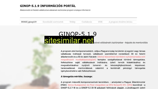ginop519.hu alternative sites