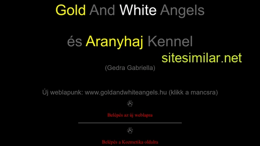 goldandwhiteangels.hu alternative sites