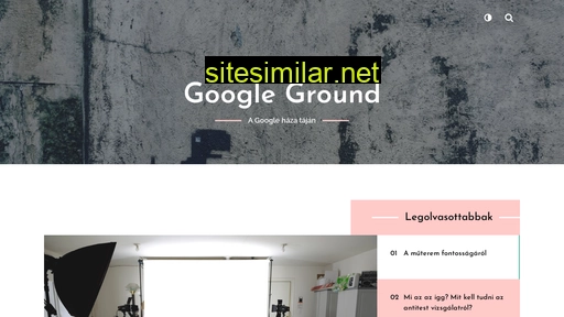 Googleground similar sites