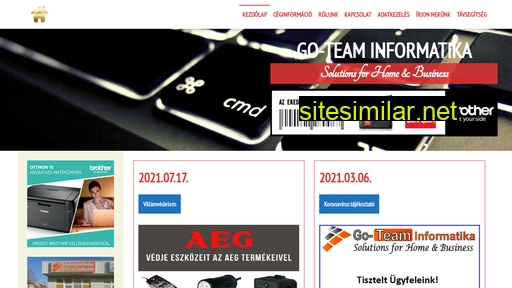 goteam.hu alternative sites