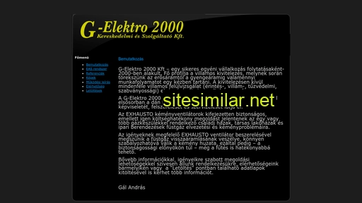 G-elektro2000 similar sites