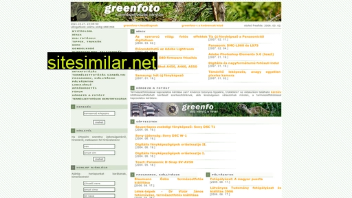 greenfoto.hu alternative sites