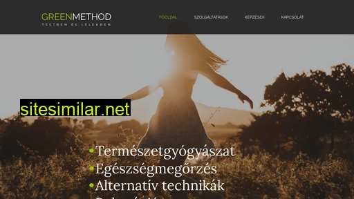 greenmethod.hu alternative sites