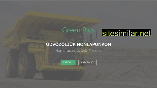 greenplus.hu alternative sites