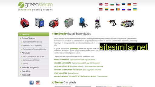 greensteam.hu alternative sites