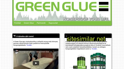 Green-glue similar sites