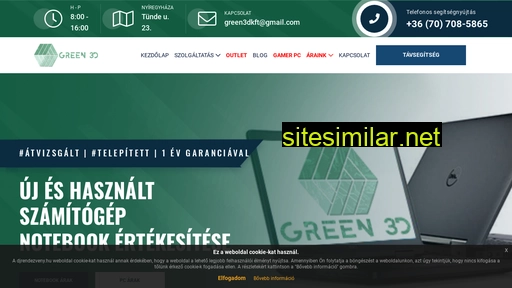 greenformatika.hu alternative sites