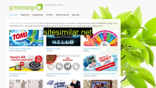 greenmango.hu alternative sites