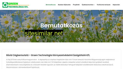 greentechnologia.hu alternative sites