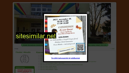 gregor-iskola-szeged.hu alternative sites