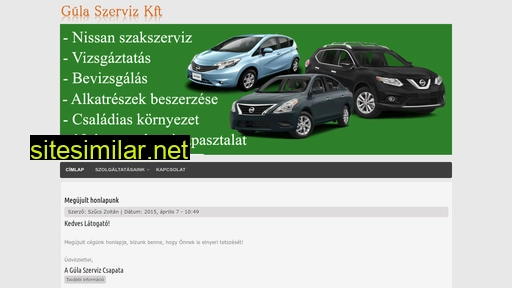 gulaszerviz.hu alternative sites