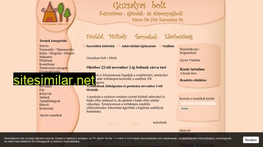 guzsalyasbolt.hu alternative sites