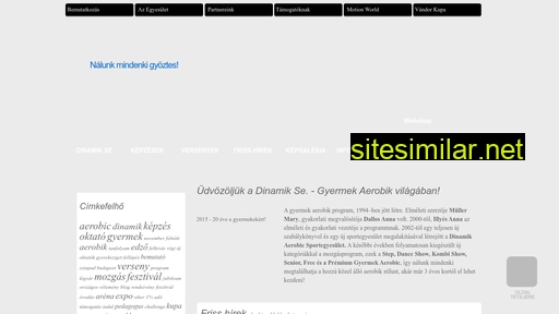 gyerekaerobic.hu alternative sites