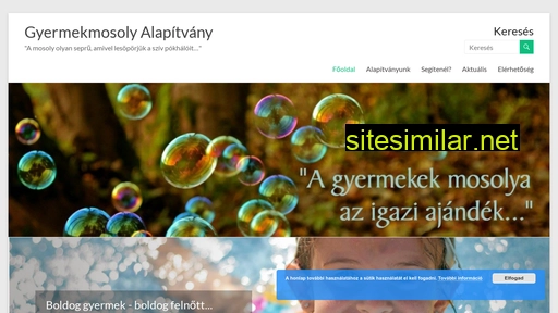 gyermekmosoly-alapitvany.hu alternative sites
