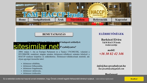haccpszabalyzat.hu alternative sites