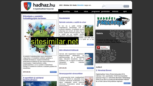 hadhaz.hu alternative sites