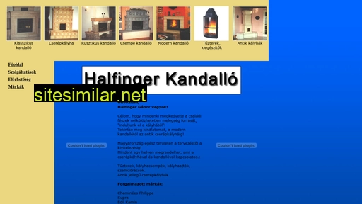 halfinger.hu alternative sites