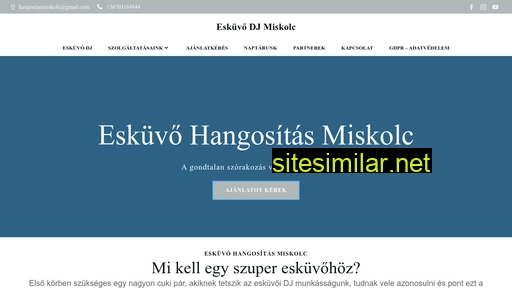hangositasmiskolc.hu alternative sites
