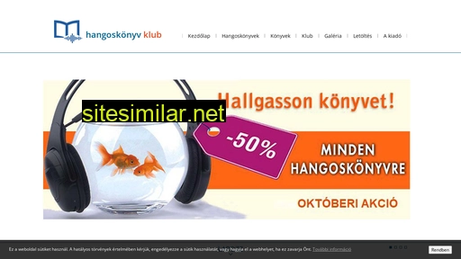 hangoskonyvklub.hu alternative sites