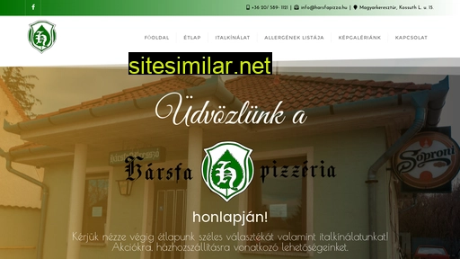 harsfapizza.hu alternative sites