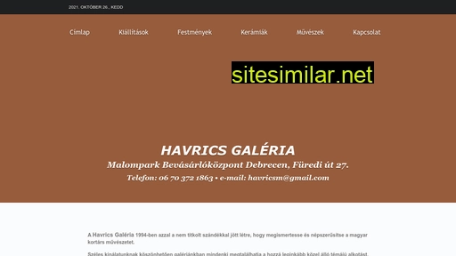 havrics-galeria.hu alternative sites