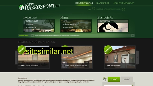 hazkozpont.hu alternative sites