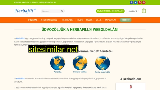 herbafill.hu alternative sites