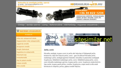 hidraulika.co.hu alternative sites